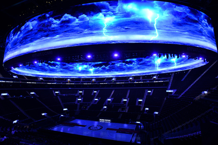 Los Angeles: Los Angeles Clippers Basketball Game Ticket Lower Baseline