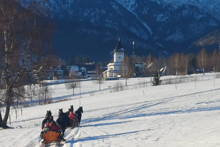 Zakopane – Torchlit ride on horse-drawn sleighs, specialty Zakopane – Torchlit ride on horse-drawn sleighs, specialties