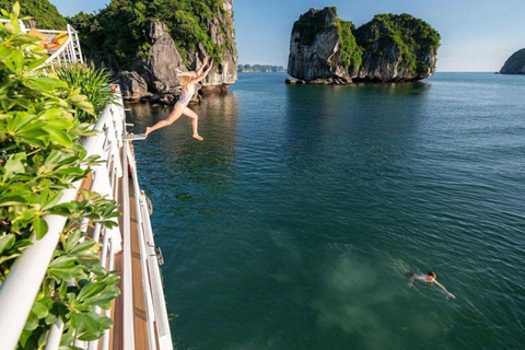 Vanuit Hanoi: Transfer van of naar Halong Dagelijkse Limousine BusVan Halong naar Hanoi