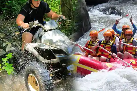 Ubud: Avventura sul fiume Beji in ATV con percorsi privati