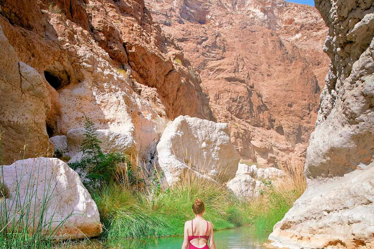 Wadi shab : visite d&#039;une jounée