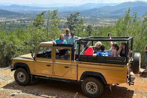 Bodrum: Jeep Safari with Turtle Lake Visit & Lunch