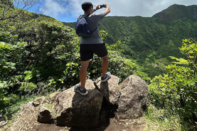 St. Kitts: Wandeling naar Mount Liamuiga