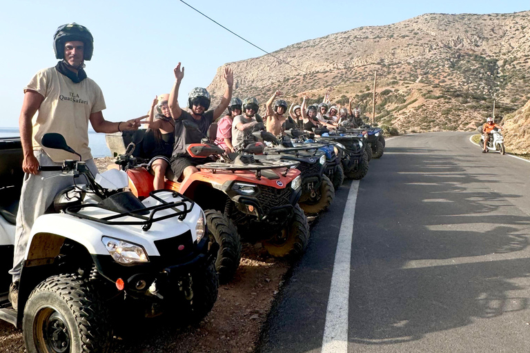 Creta: Safari en quad con exploración de ciudades fantasma