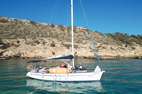 From can Pastilla : Sailing boat trip with Food &amp; Drinks