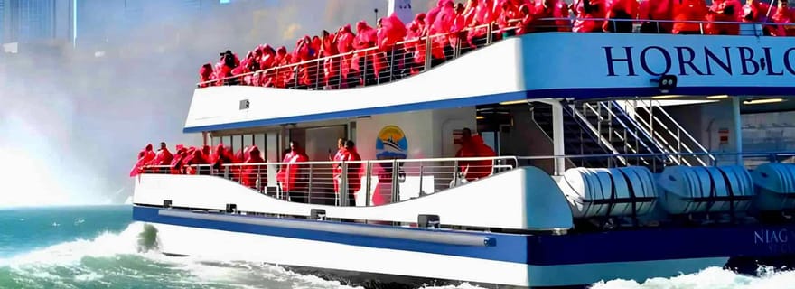 Toronto: tour di 1 giorno alle Cascate del Niagara + barca e ingresso dietro le cascate