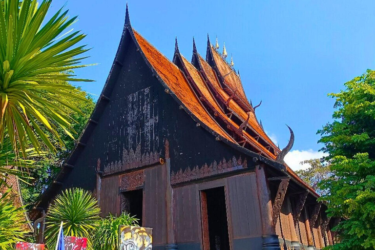 Journée complète à Chiang Rai : 3 temples, Triangle d&#039;Or et tour en bateau