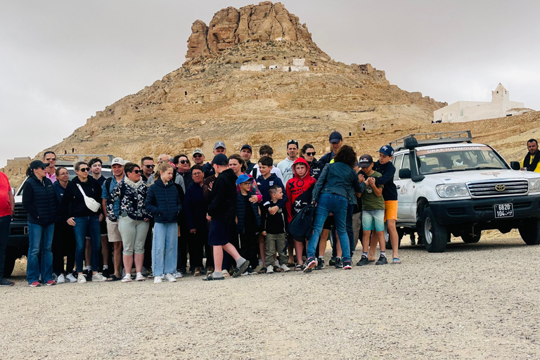 Djerba: Tataouine, Ksours e aldeias trogloditas com almoço típico