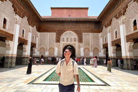 Marrakech Mosque, Ben Youssef, Secret Garden & Medina Tour Heritage Walk - Shared