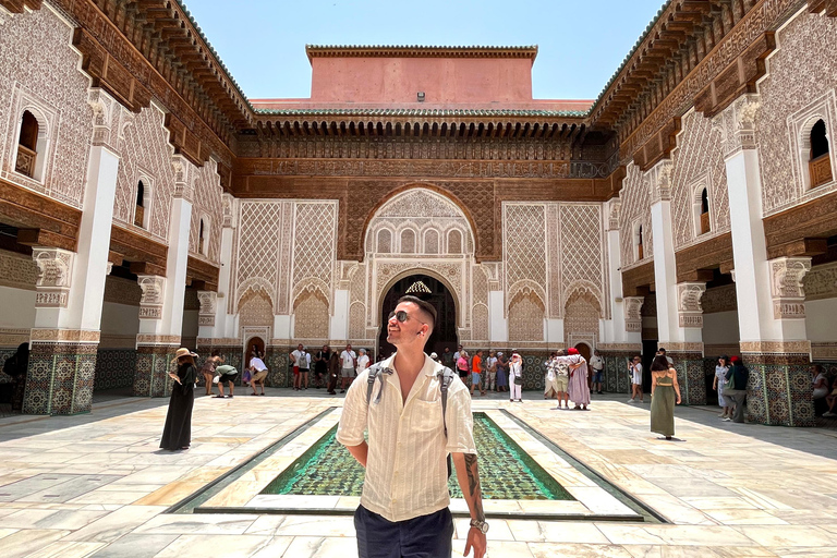 Marrakech Mosque, Ben Youssef, Secret Garden & Medina Tour Heritage Walk - Shared
