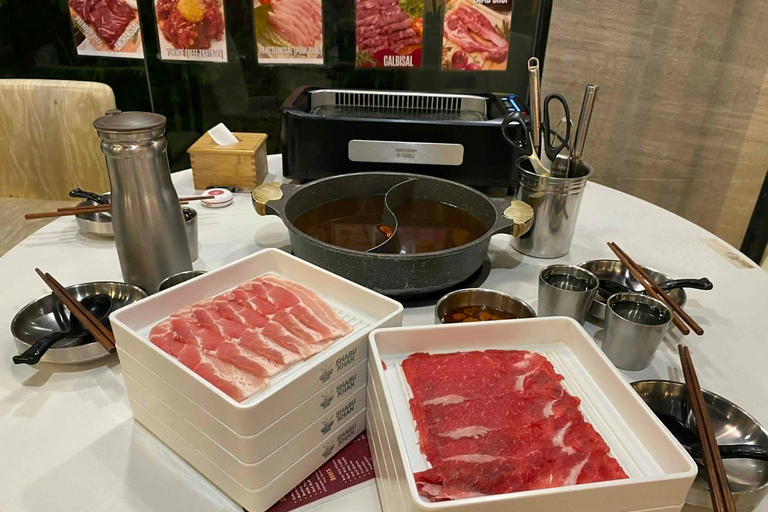 Boracay Buffet: Shabu Khan Korean BBQ or Hot Pot & Salad Bar D. Shabu Shabu, Pork, and Beef Grill+Korean Buffet+Salad Bar