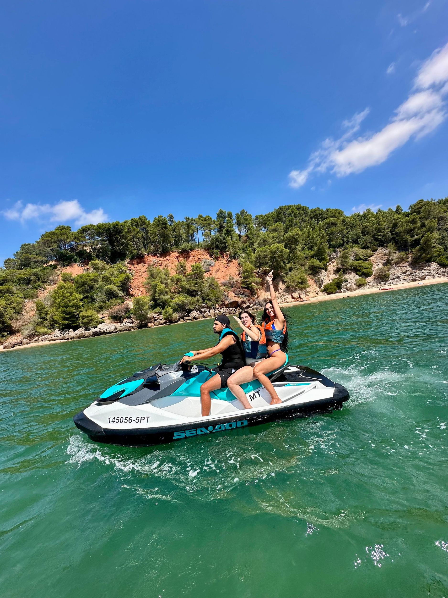 Jetski-Tour in der Nähe von Lissabon: Arrábida & Tróia ab Setúbal