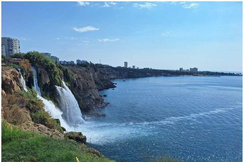 Belek: Antalya City Tour w/Boat Trip, Waterfall & Cable Car City Tour With Waterfalls&Lunch