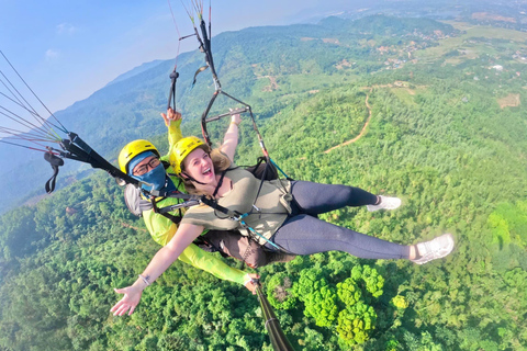 Hanoi Paragliding Tour - Roundtrip transfer from city Standard package – Round trip transfer from meeting point