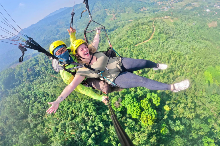 Hanoi Paragliding Tour - Roundtrip transfer from city Standard package – Round trip transfer from meeting point
