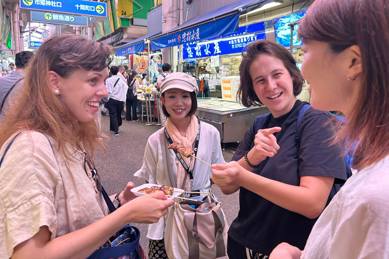 Il gusto di Kanazawa (degustazione del mercato di Omicho + Higashi Chaya)