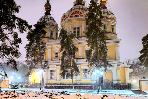 阿拉木图希姆布拉克、梅德乌、科克托别、曾科夫大教堂