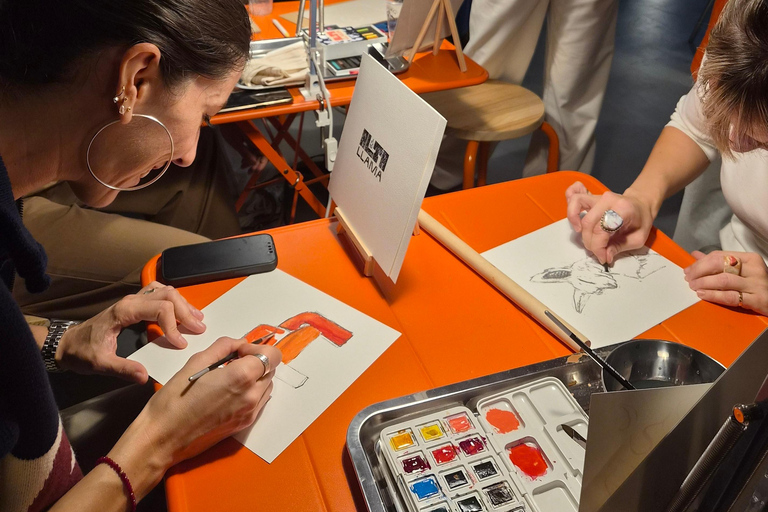 Málaga Art & Café: Create your own artwork and enjoy unlimited drinks Málaga Art & Coffee: Create your own artwork and enjoy unlimited drinks