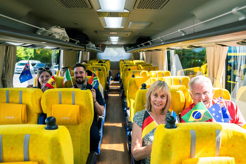 Enkelriktad buss Från Takayama till Kanazawa via Shirakawago