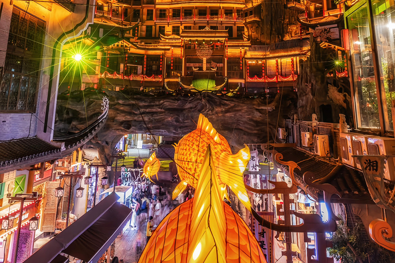 Zhangjiajie: Yellow Dragon Cave, Tianmen Mountain & Show