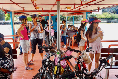 Bangkok: Cultura tailandesa y vida local tour guiado en bicicleta