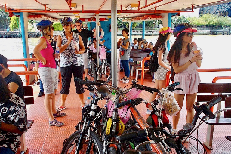 Bangkok: Cultura tailandesa y vida local tour guiado en bicicleta