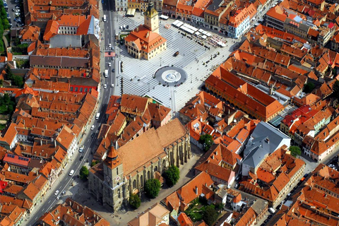Zarnesti: 30-Minute Scenic Flight over Rasnov, Brasov & Bran