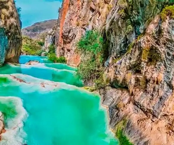 Ayacucho: Bezoek aan Millpu Aguas Turquesas