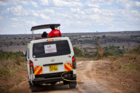 Nairobi nationalpark, Giraffcenter och lunch på Carnivore