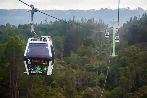 Arvi park walking tour and city views from metrocable.