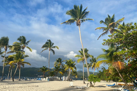 Rincon Beach och Cayo Levantado från Punta Cana