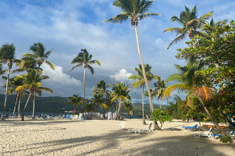 Rincon Beach och Cayo Levantado från Punta Cana