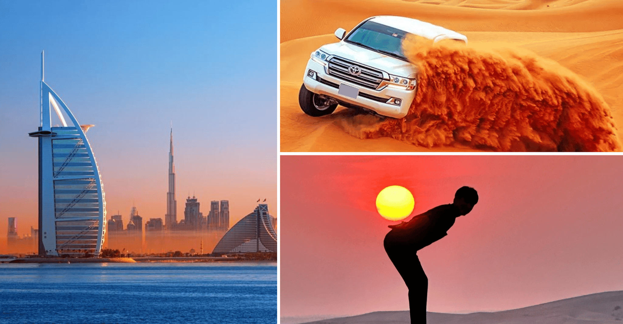 Dubai City Tour and Desert Safari Full-Day Combo