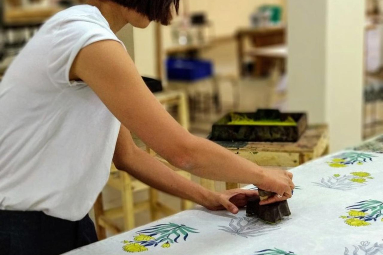 Laboratorio pratico di stampa su blocchi