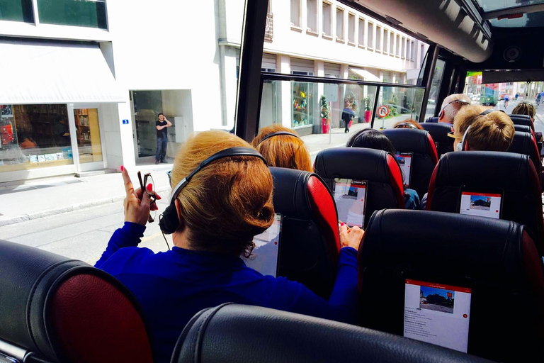 Basel: Sightseeing Bus Tour mit Audioguide