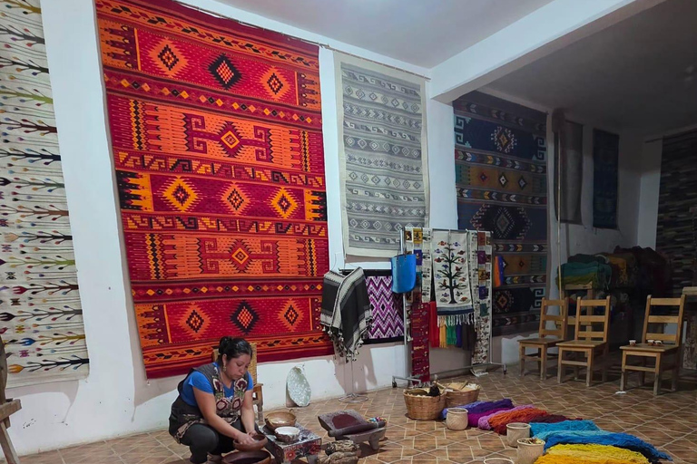 Mezcal and Traditions Route: Tree of Tule, Teotitlan Village, and Distillery Mezcal and Its Traditions Tour: Tree of Tule, Teotitlán, and Distillery