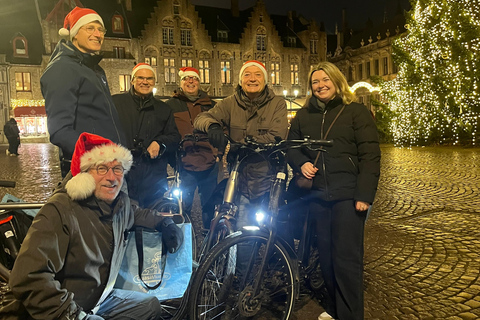 Bruges: Wicked Christmas Bike Tour Experience with a Local