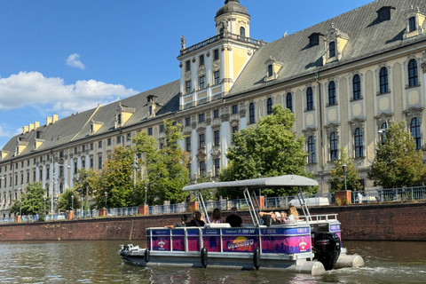 Wroclaw by night - Old Town boat cruise after sunset