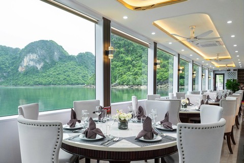 Herculus Cruises 5-sterren_ Verkende Ha Long Bay 1 dag