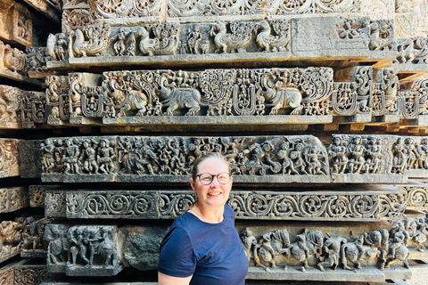 UNESCO:s världsarv Belur &amp; Halebidu + Shravanabelagola