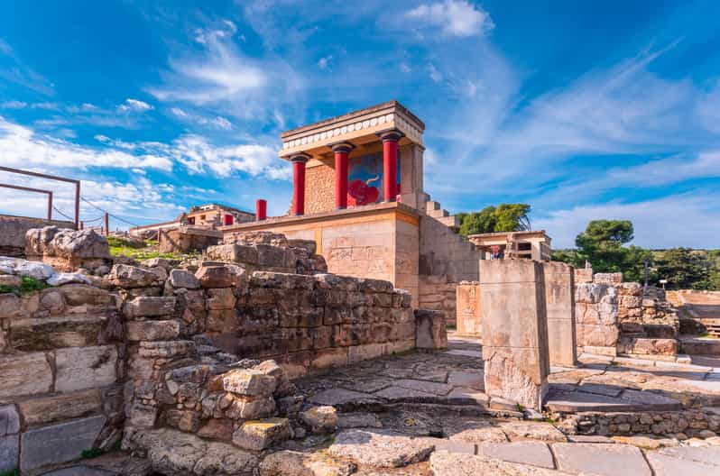 Knossos : visite privée coupe-file avec un guide agréé