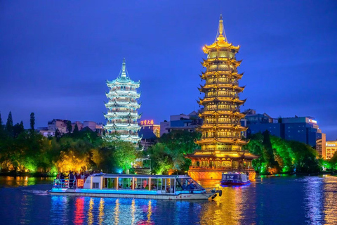 Guilin Two Rivers & Four Lakes Cruise Ticket Guilin One River and Four Lakes Day Cruise Ticket