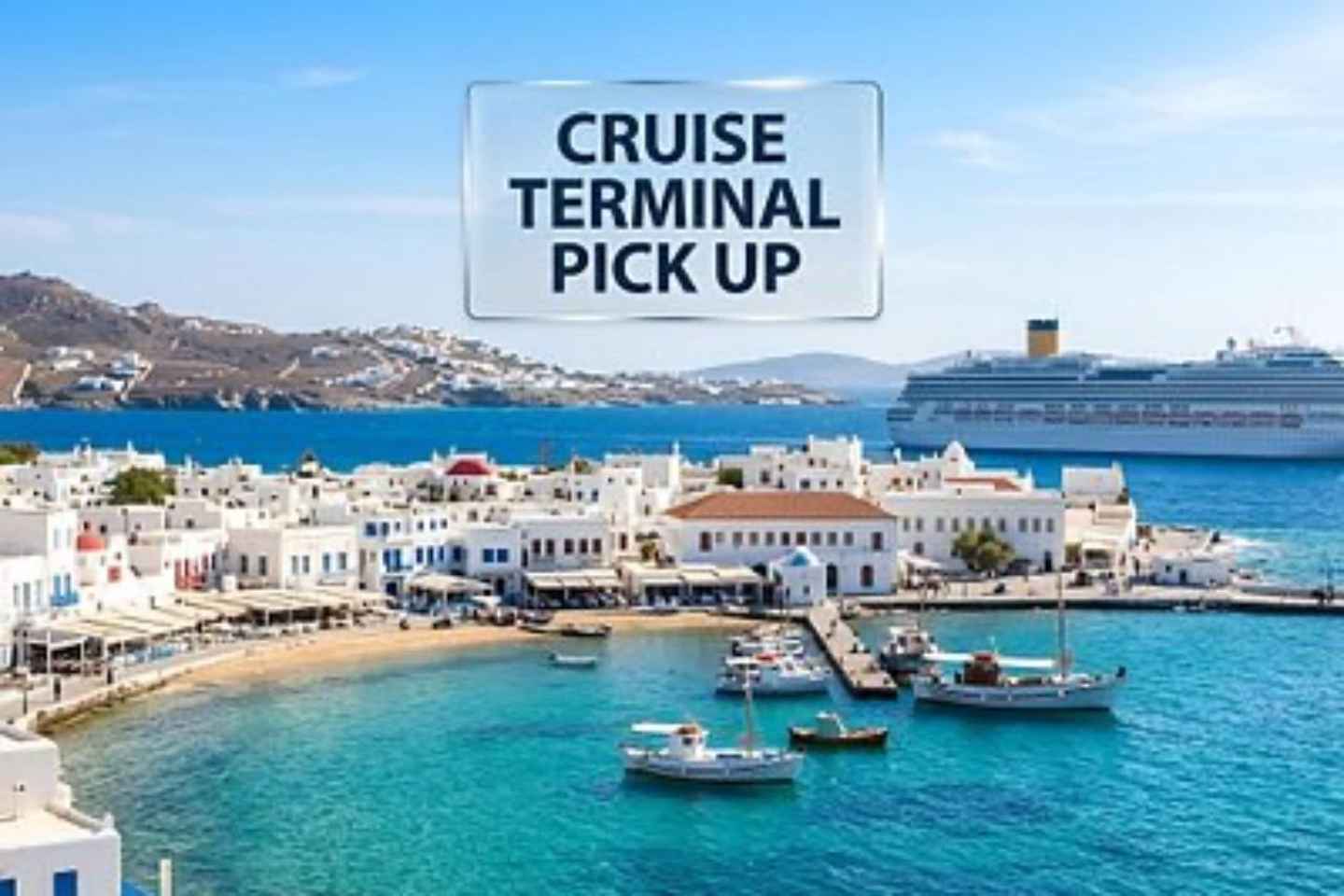Small Group Mykonos Walk with Cruise terminalpickup - Small Group Mykonos Walk with Cruise terminal pick up