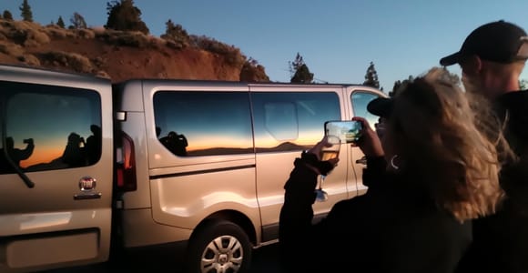Puerto Cruz: VIP Teide Sunset & Stars, Guachiche Lunch+Cava
