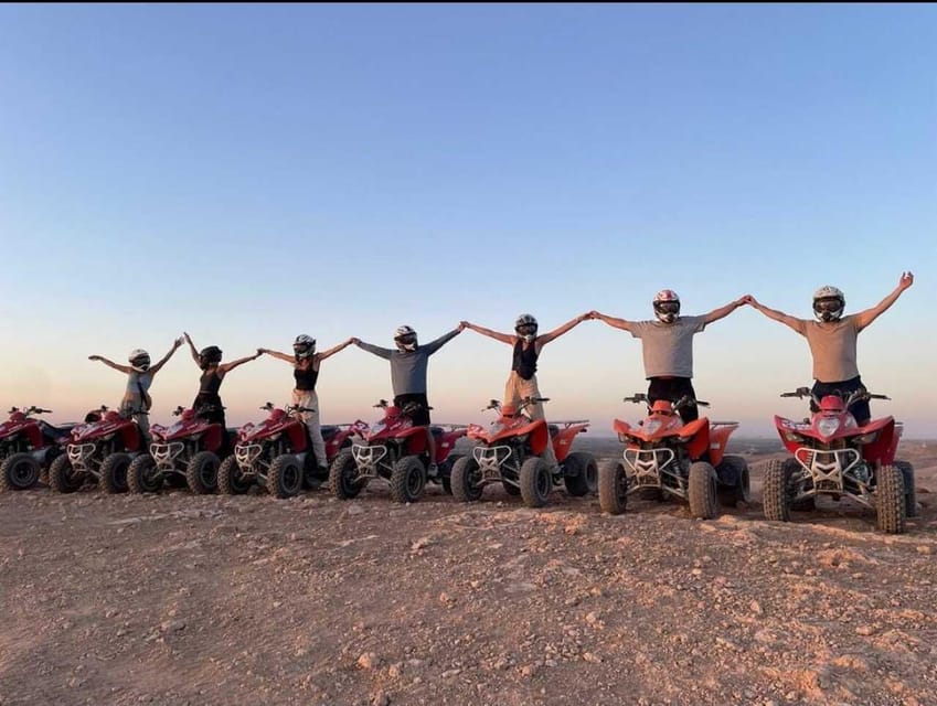 Desde Marrakech Horas En Quad Por El Desierto De Agafay Getyourguide