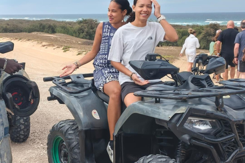Lac Rose: Quad Biking and Canoe Ride on the Lake With round-trip transfer from Dakar