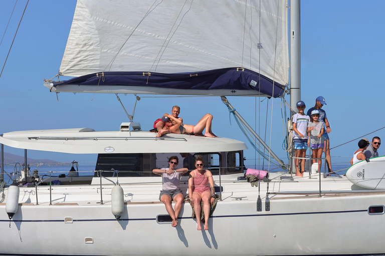 Heraklion: Crociera in barca a vela sull&#039;isola di Dia con snorkelingTour privato di mezza giornata