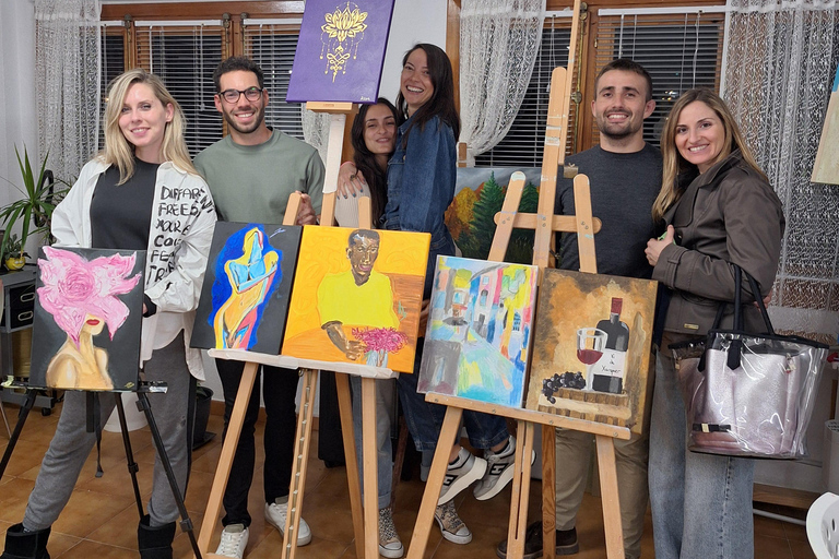 Calp, Valencia: Art and Wine Painting Workshop
