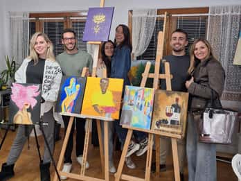 Calp, Valencia: Art and Wine Painting Workshop