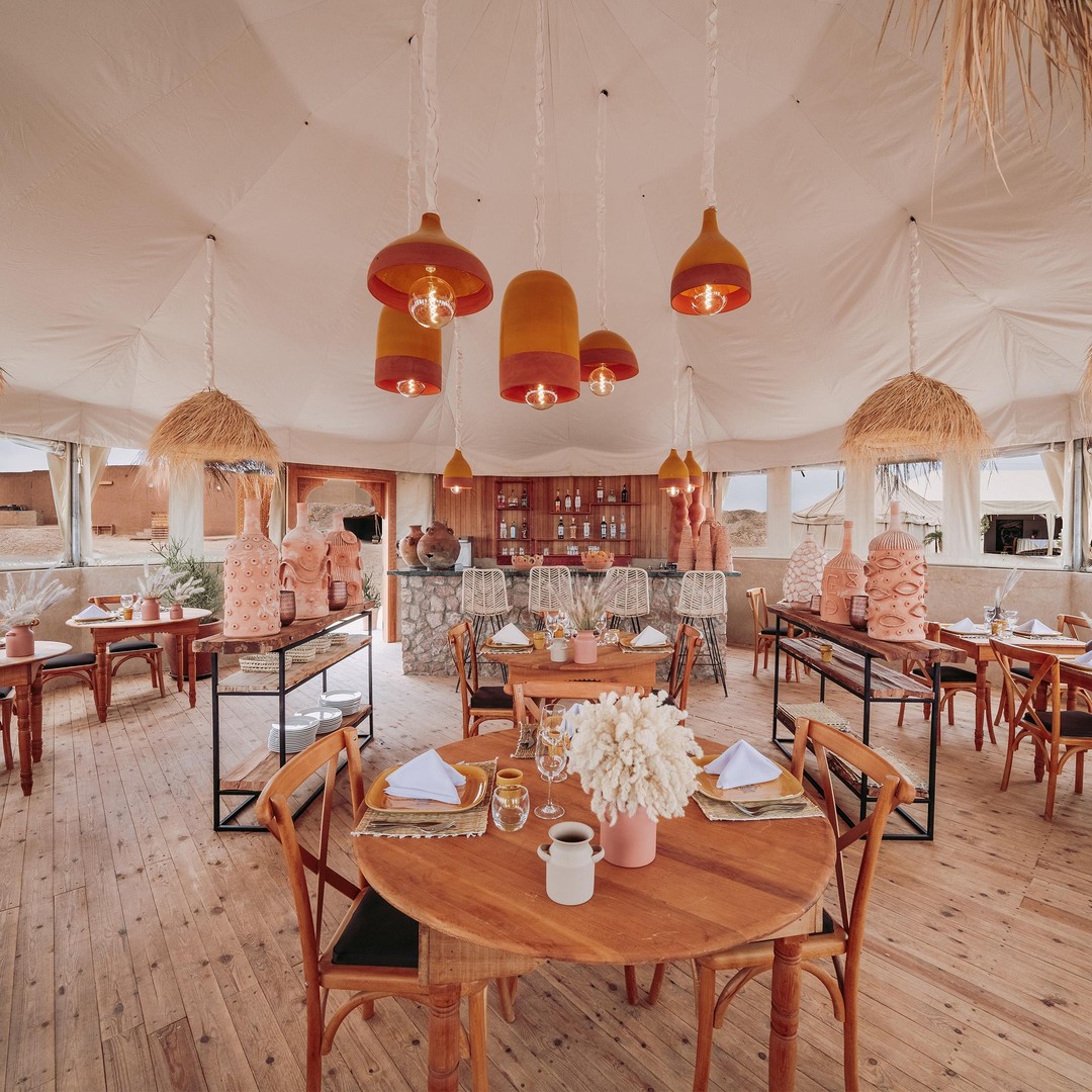 Marrakech : une escapade gastronomique dans le désert d'Agafay - bivouac